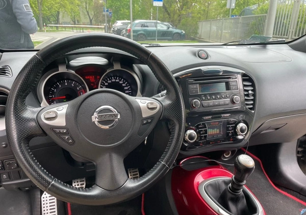 Nissan Juke cena 34999 przebieg: 168400, rok produkcji 2010 z Warszawa małe 211